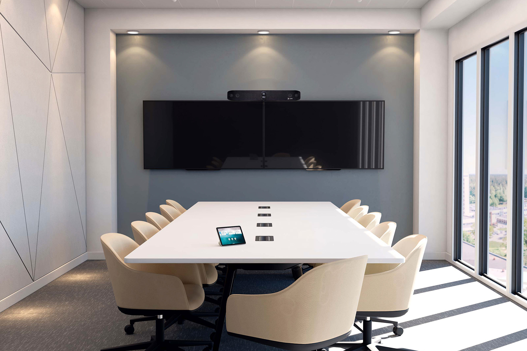 Zestawy wideokonferencyjne do średnich sal, średnie sale konferencyjne