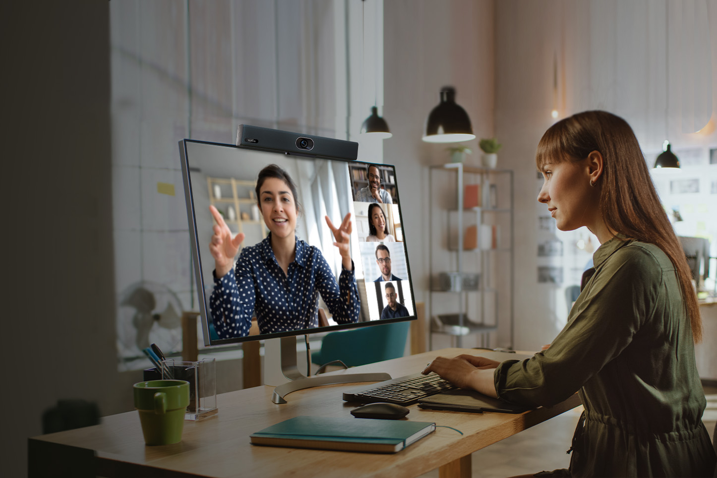 UVC34 - home office - współpraca indywidualna yealink