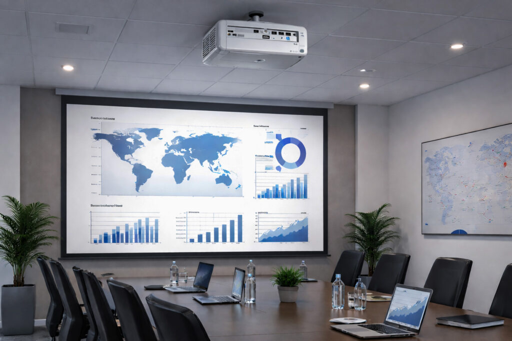 projektory do sal wideokonferencyjnych, projektory konferencyjne